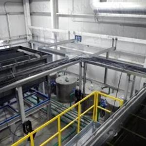 Промышленная очистная установка сточной воды, потенциально опасных производств