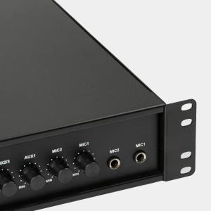 Микшер-усилитель с MP3, bluetooth, тюнером и дисплей, 60 Вт