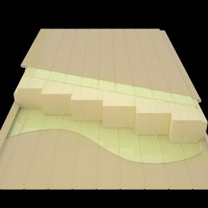 Стеновые сэндвич панели RAL1015 - бежевые , RAL9003  - белые,  толщина 50мм