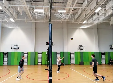 Теплопанели для спортивных комплексов