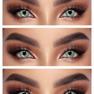 MINIAVA GRAY  0.00 2PS Цветные СЕРЫЕ контактные линзы, для красоты. 2 Линзы.