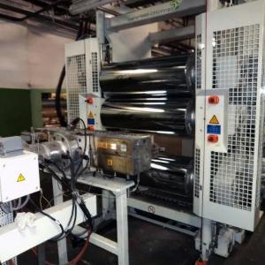 Polietilen plyonkali ekstruder (Tayvan), futbolka sumkalari