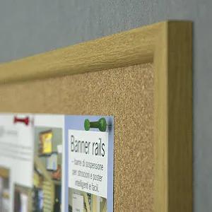 Доска для объявлений пробковая