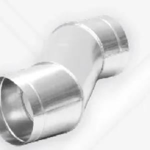 Утка для воздуховодов круглого сечения