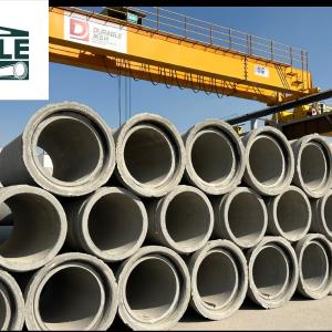 Kanalizatsiya tizimlari uchun temir-beton quvurlar