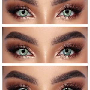 S3-403 BLUE  0.00 2PS Цветные ГОЛУБЫЕ контактные линзы, для красоты. 2 Линзы.