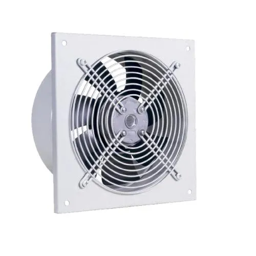 KDAXIS - Kvadrat gardishli devorga o'rnatiladigan aksial fan