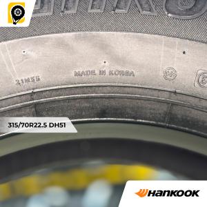 "HANKOOK" 315/70R22.5 PR18 DH51