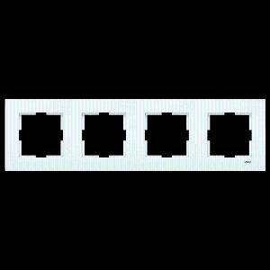 Четверная рамка для розетки.   