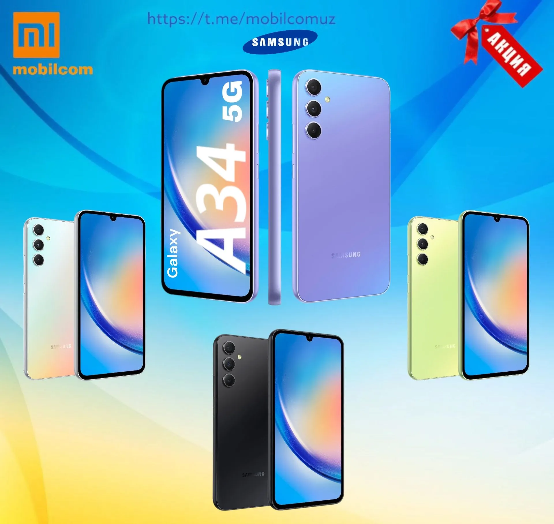 Smartfon Samsung Galaxy A34 8/128 GB