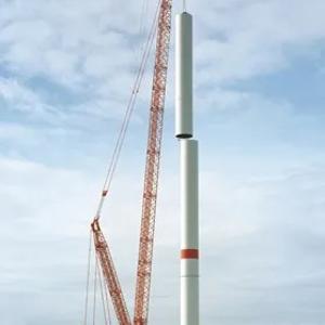 750 t gacha bo'lgan o'ziyurar LIEBHERR panjarali bomli kran