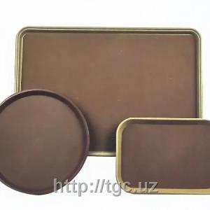 Поднос с нескользящей резиновой поверхностью