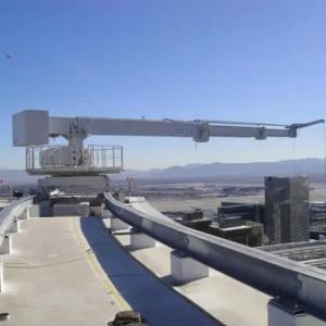 Фасадная систем BMU с выдвижной стрелой