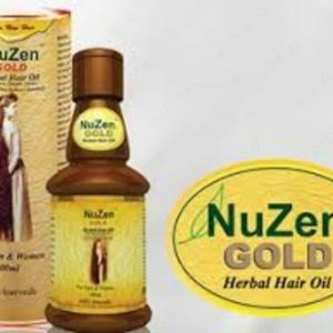 Лечебное травяное масло для роста волос - NuZen Gold Herbal Hair Oil