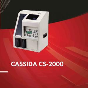 Tangalarni saralash mashinasi Cassida CS 2000