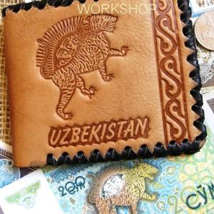 Кожаные портмоне ручной работы