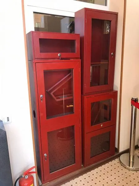 Ochiq yong'in qalqoni, Yopiq yong'in qalqoni