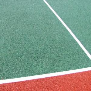 Резиновое покрытие для теннисного корта