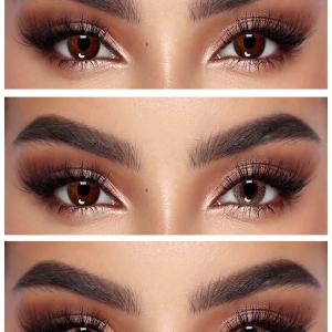 PEAR BROWN 0.00 Цветные КАРИЕ контактные линзы, для красоты. 1 Линза