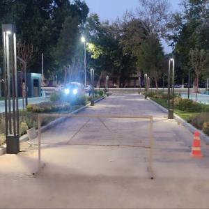 Уличные парковые фонари