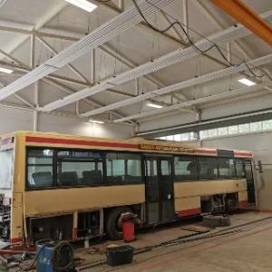 Теплопанели для автосервисов
