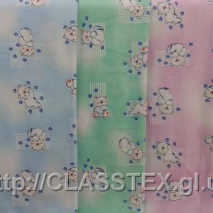 Набивка на трикотажное полотно пигментная, матвейс