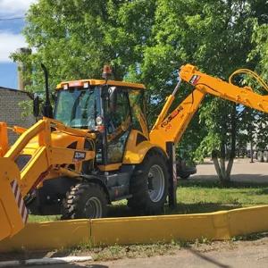 Экскаватор-погрузчик ДЭМ 310-01 с обычной рукоятью