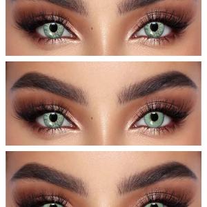 S3-449 TIFFANY BLUE-1 SOSOIM  0.00 2PS Цветные ГОЛУБЫЕ контактные линзы, для красоты. 2 Линзы.