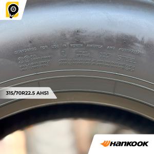 "HANKOOK" 315/70R22.5 PR20 AH51