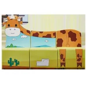 Мягкий детский диван с жирафом JMS 034