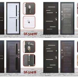 Eshiklar tashqi metall kirish