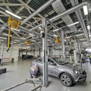 Теплопанели для автосервисов