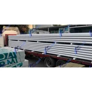 Kengaytirilgan polistirol (EPS, ko'pikli plastmassa) asosidagi tom yopish va devor sendvich panellari, panel qalinligi - 23-150 mm