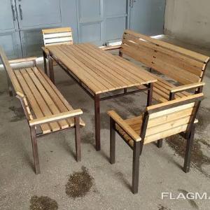 Qishloq stoli va skameykalar