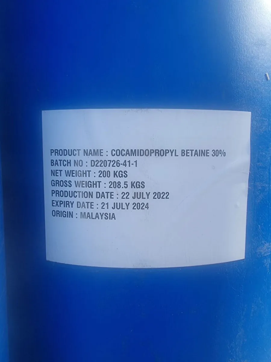 Kokamidopropil betain, betain