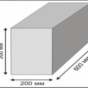 Пеноблок D=500