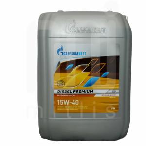 Автомобильные масла Gazpromneft Diesel Premium SAE 5W-40, 10W-40, 15W-40 API CI-4/SL