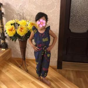 Комбинезон для девочки 1-6 лет