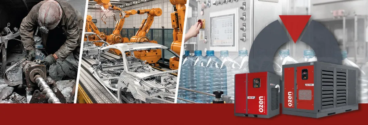 Vintli kompressor OZEN kompressor Turkiya modeli OSC 37