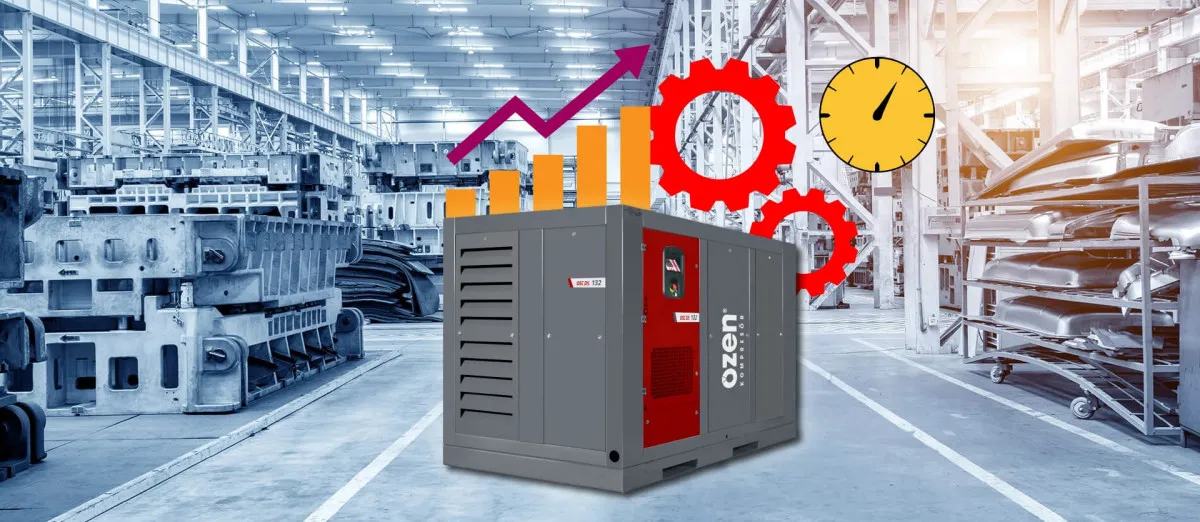 Vintli kompressor OZEN kompressor Turkiya modeli OSC 110