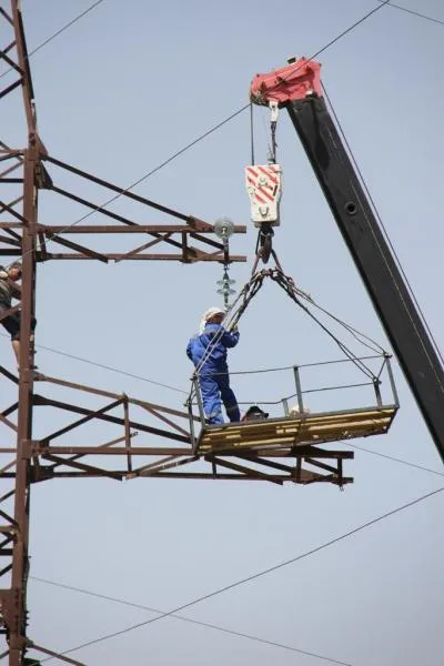 Строительство линий ЛЭП 6кВ-220кВ