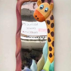 Рекламный пилоны для магазинов, кафе и тд объемными фигурами