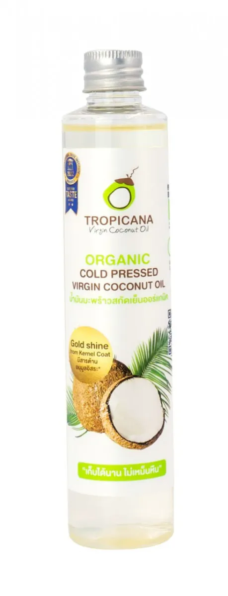 Кокосовое масло первого холодного отжима Tropicana 250 мл