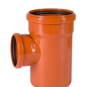 Тройник ПВХ наруж. канал. 87* Ду 200х160 OSTENDORF