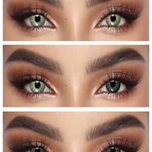 S2-161 GRAY  0.00 2PS Цветные СЕРЫЕ контактные линзы, для красоты. 2 Линзы.