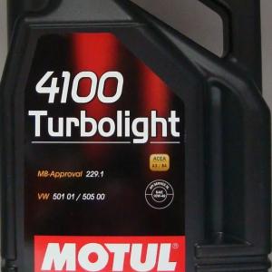 4100 Turbolight 10W-40 1 литр