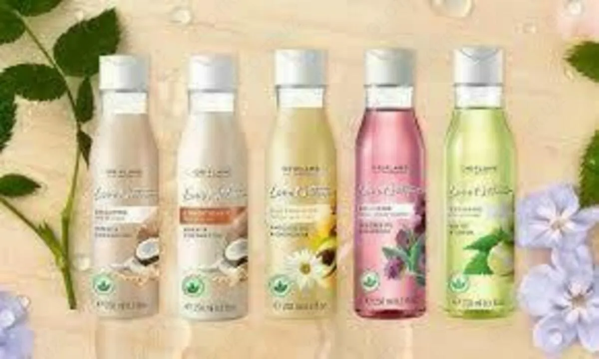 Oriflame tomonidan ishlab chiqarilgan "Love Nature" shampunu