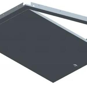 Shiftdagi lyuk 600x600 mm po'latdan 0,7 mm RAL 9003