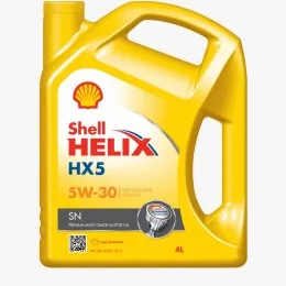 Shell Helix HX5 5W30 SN 4L dvigatel moyi