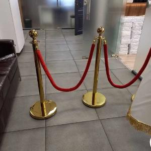 Стойка ограждения ленточные ограничители забор парковочный барьер